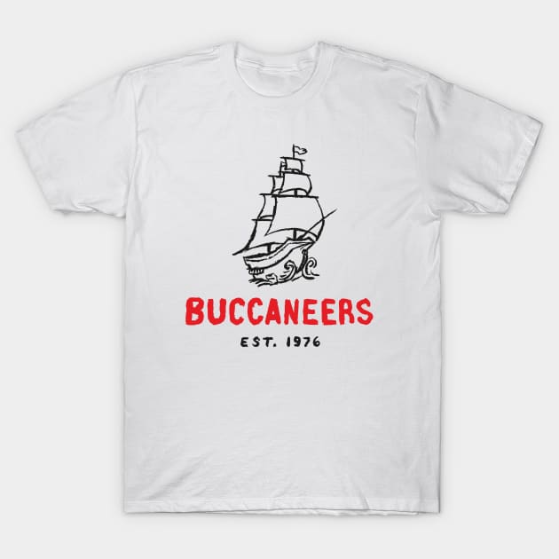 Tampa Bay Bucanneeers 03 T-Shirt by Very Simple Graph